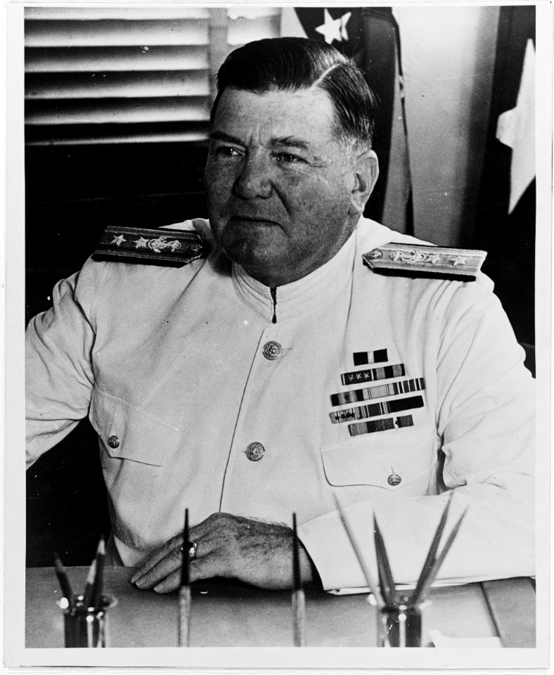 NH 45610 Rear Admiral John F. Shafroth, USN