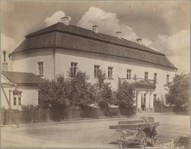 Niaśviž, Farny, Plabanija. Нясьвіж, Фарны, Плябанія (J. Bułhak, 1912-14)