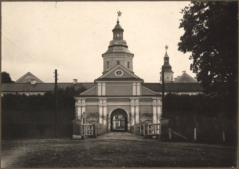 Niaśviž, Radzivił, Brama. Нясьвіж, Радзівіл, Брама (1901-39)