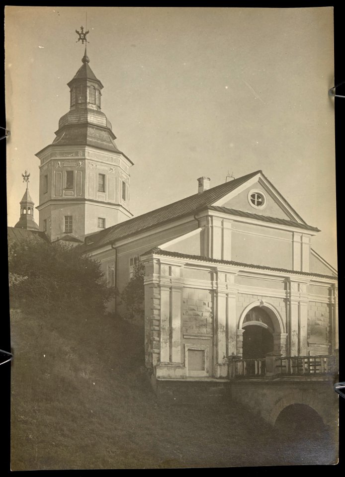 Niaśviž, Radzivił, Brama. Нясьвіж, Радзівіл, Брама (A. Visłocki, 1923)