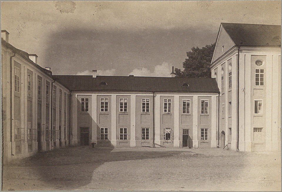 Niaśviž, Radzivił, Dvor. Нясьвіж, Радзівіл, Двор (J. Bułhak, 1912-14)