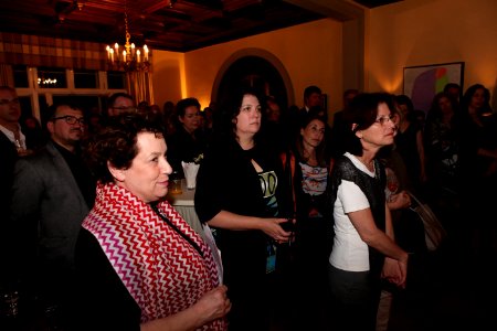 Nicola Galliner at Jewish Film Festival Reception, Berlin December 2014
