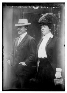 Nich. Longworth & Wife at Denver LCCN2014696580