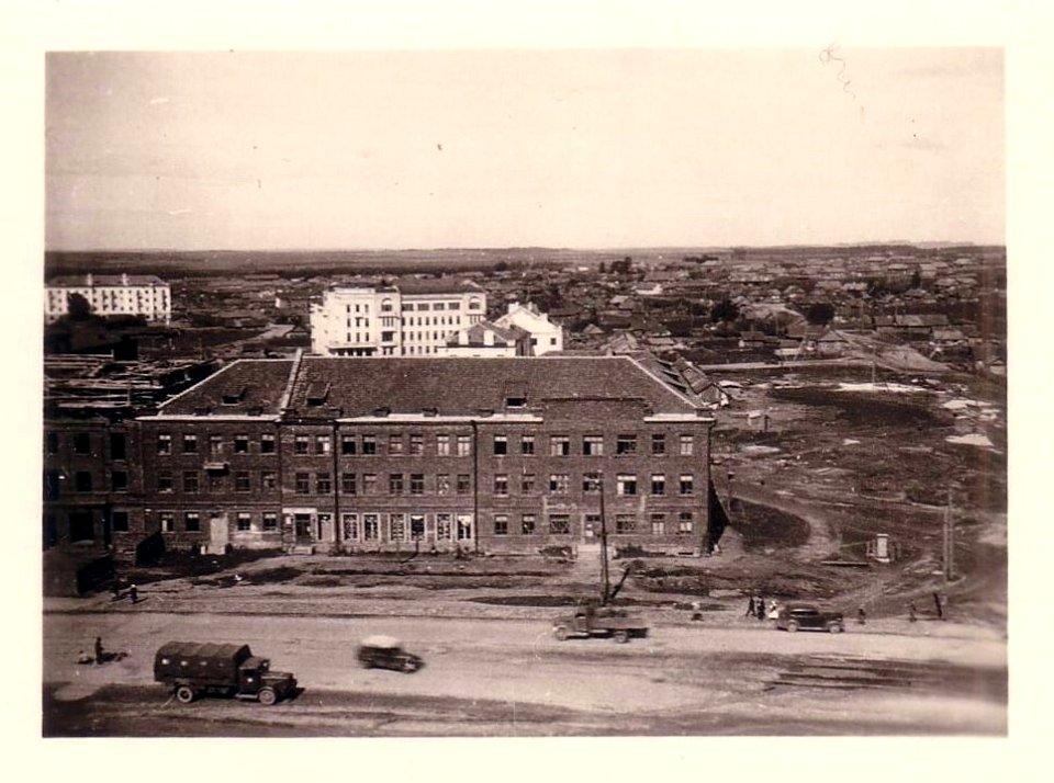 Miensk, Akademičnaja-Barysaŭski. Менск, Акадэмічная-Барысаўскі (1941-44)