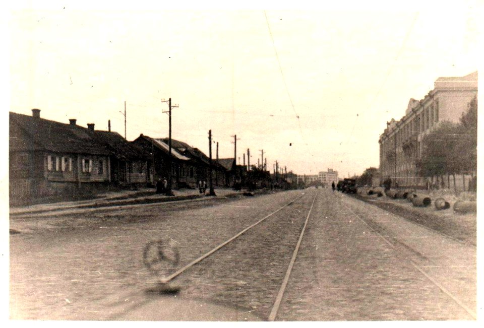 Miensk, Barysaŭski-Bondaraŭskaja. Менск, Барысаўскі-Бондараўская (1941)