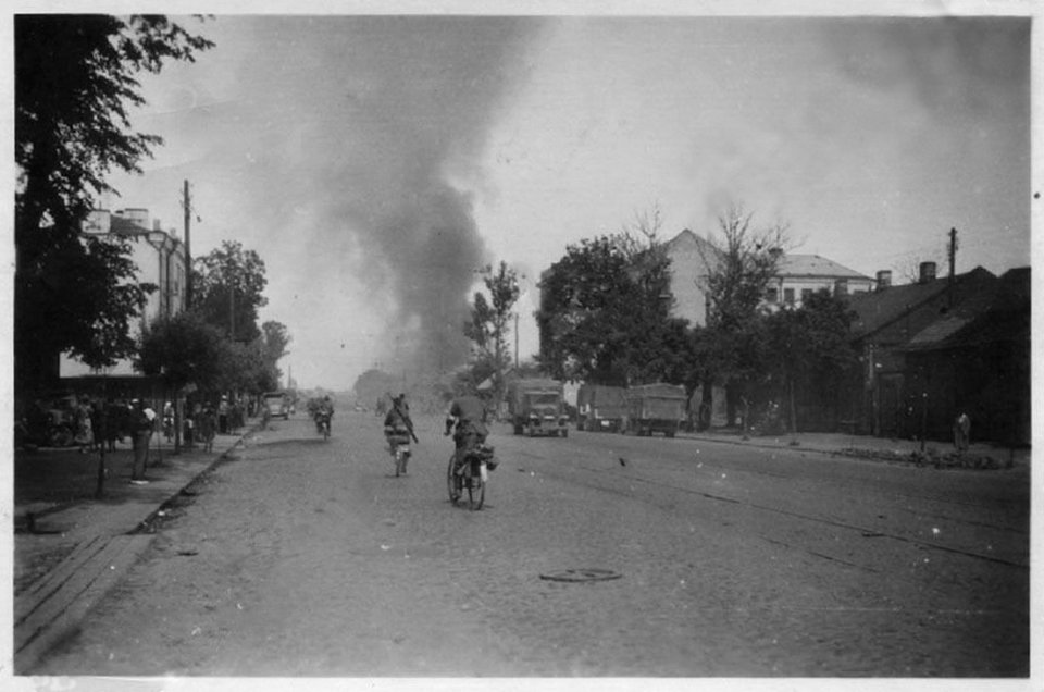 Miensk, Dobryja Myśli, Novazacharaŭskaja. Менск, Добрыя Мысьлі, Новазахараўская (1941-44)