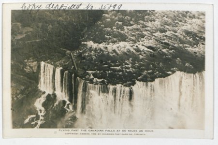 Niagara Falls from the Air (HS85-10-35899) original