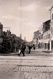 Miensk, Franciškanskaja-Zacharaŭskaja. Менск, Францішканская-Захараўская (1941-43)