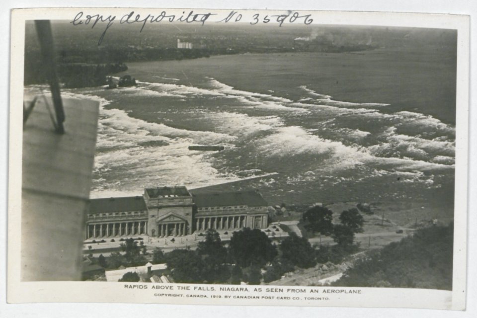 Niagara Falls from the Air (HS85-10-35906) original