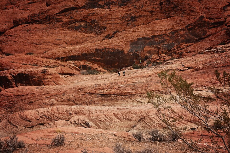 Rock natural staircase