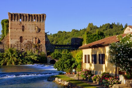 Middle ages borghetto valeggio sul mincio