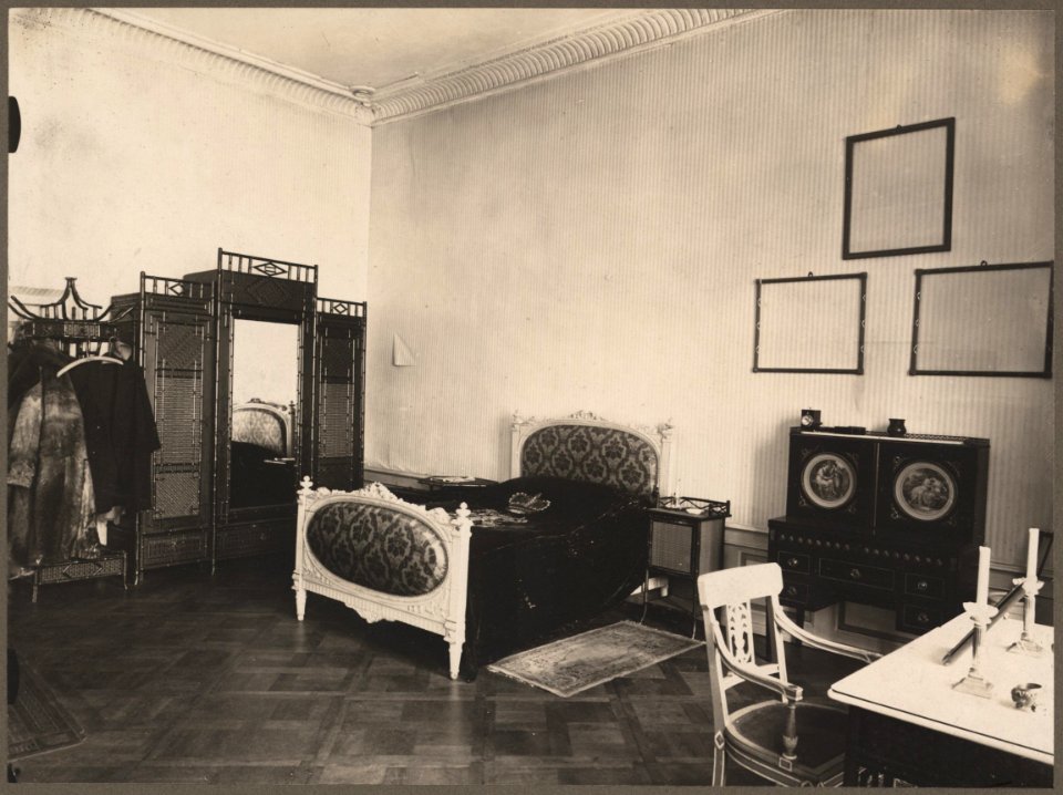 Niaśviž, Radzivił, Spalnia kniazia. Нясьвіж, Радзівіл, Спальня князя (1901-39)