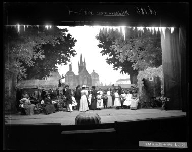 Midsommar, Svenska teatern 1901. Föreställningsbild - SMV - SvT101