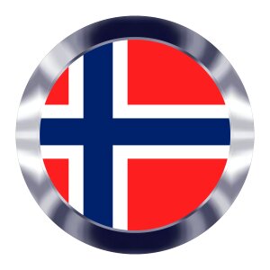 Norwegen flag scandinavia