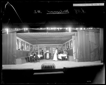 Midsommar, Svenska teatern 1901. Föreställningsbild - SMV - SvT105