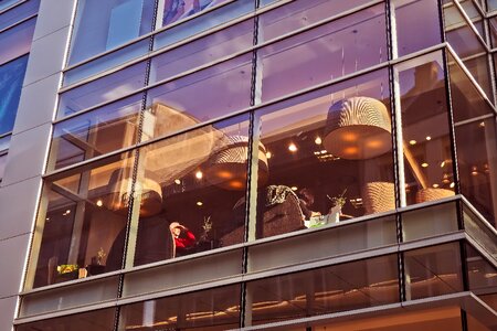 Architecture reflection building