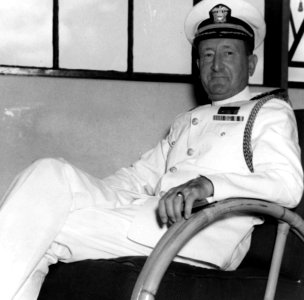 Captain William Ward Smith, USN, in 1941 (NH 82805)