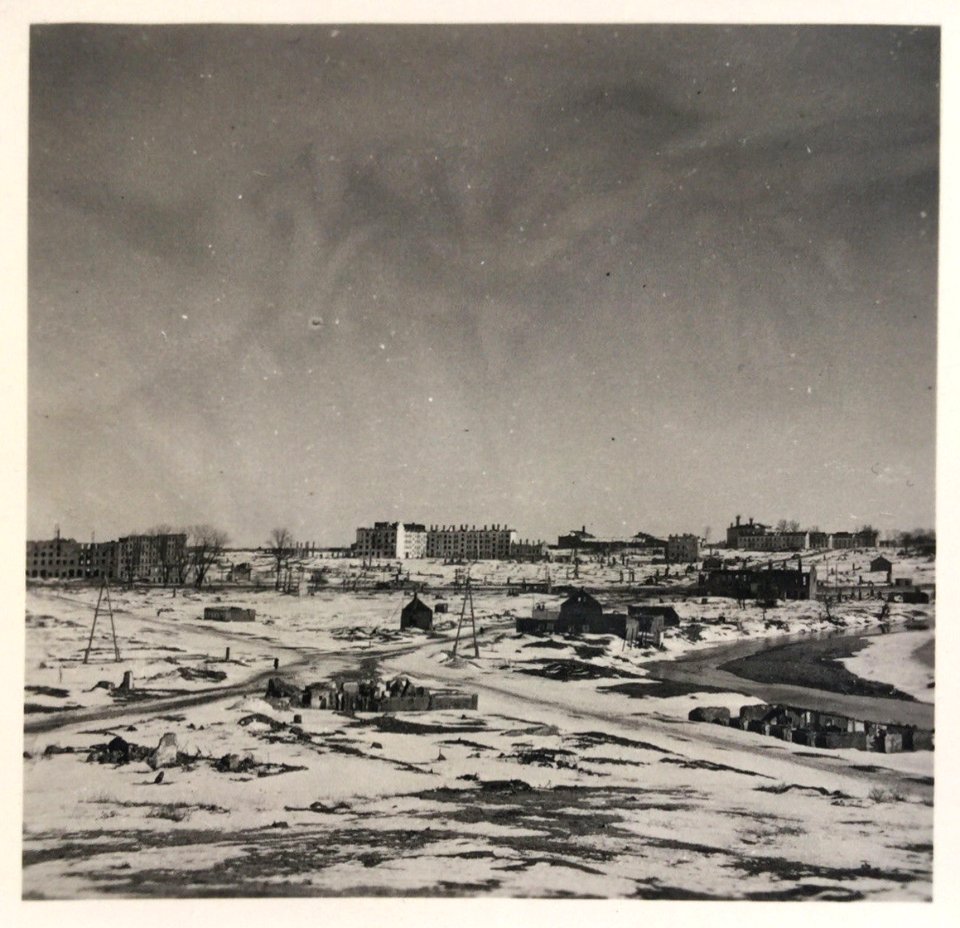 Miensk, Biełacarkoŭnaja-Špitalnaja. Менск, Белацаркоўная-Шпітальная (1943)