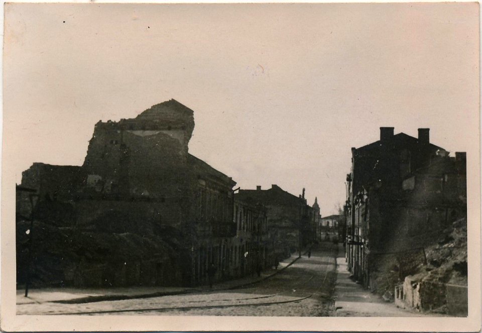 Miensk, Daminikanskaja-Zacharaŭskaja. Менск, Дамініканская-Захараўская (1942)