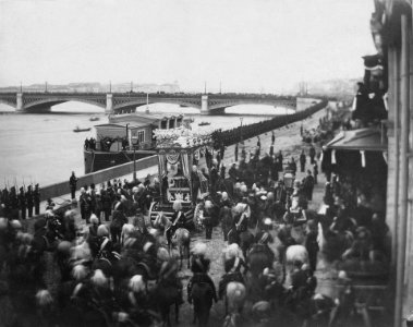 Nicholas Alexandrovich of Russia's funerals (1865)