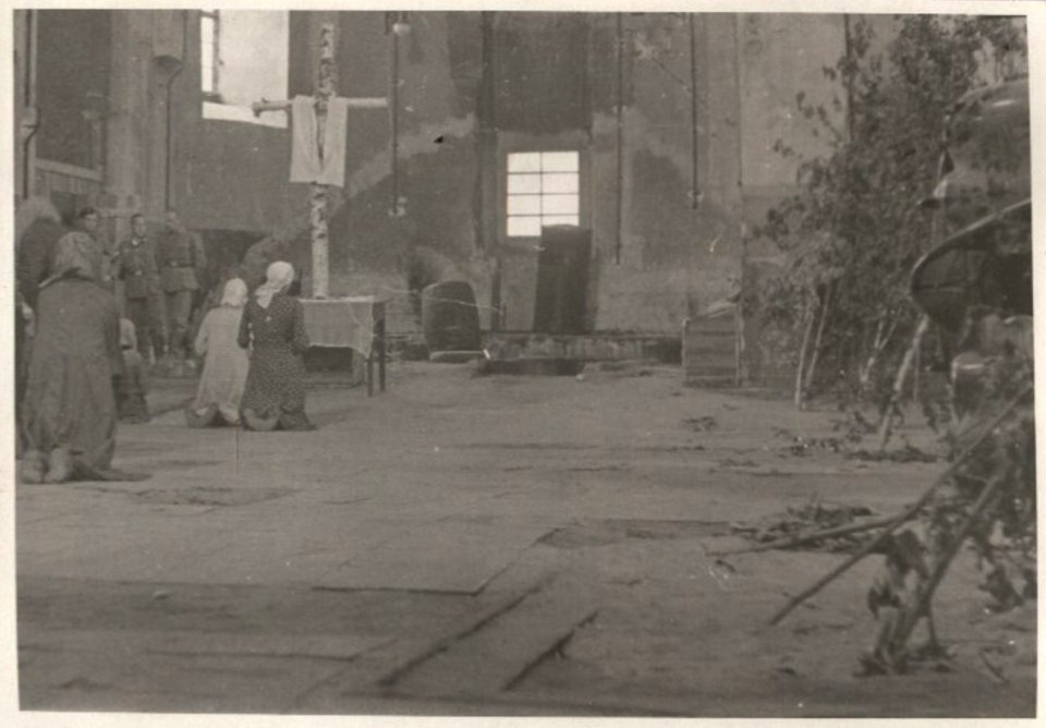 Miensk, Katedra. Менск, Катэдра (1941-42) (2)