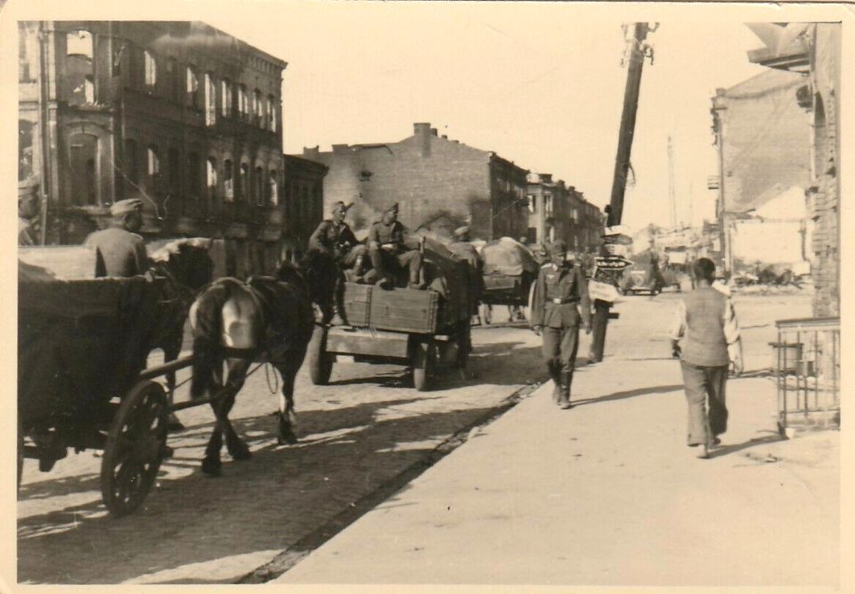 Miensk, Zacharaŭskaja-Ihumienskaja. Менск, Захараўская-Ігуменская (1941)
