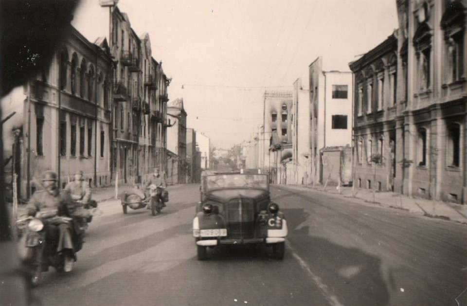 Miensk, Padhornaja-Daminikanskaja. Менск, Падгорная-Дамініканская (1941)