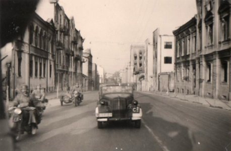 Miensk, Padhornaja-Daminikanskaja. Менск, Падгорная-Дамініканская (1941)