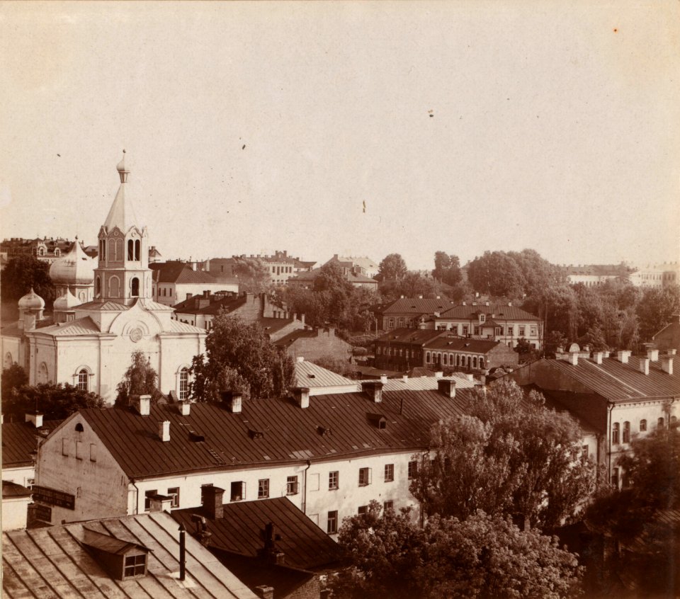 Miensk, Zboravaja, Benedyktynski. Менск, Зборавая, Бэнэдыктынскі (S. Prokudin-Gorsky, 1912)