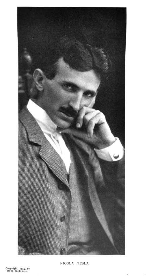 Nicola Tesla 1904 photo