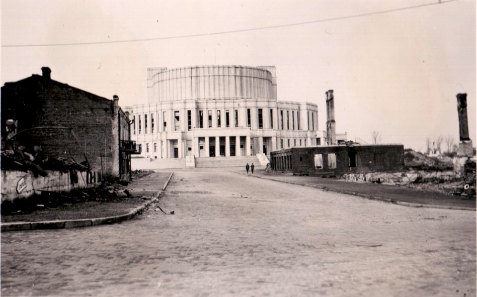 Miensk, Trajeckaja hara, Opera. Менск, Траецкая гара, Опэра (1941-43)