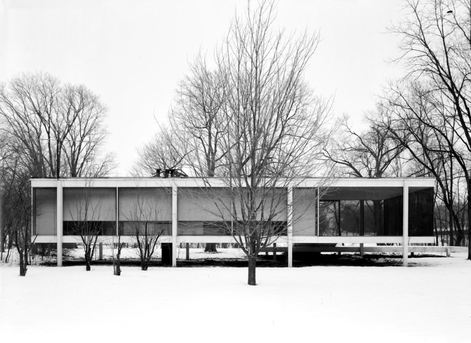 Mies van der Rohe photo Farnsworth House Plano USA 8