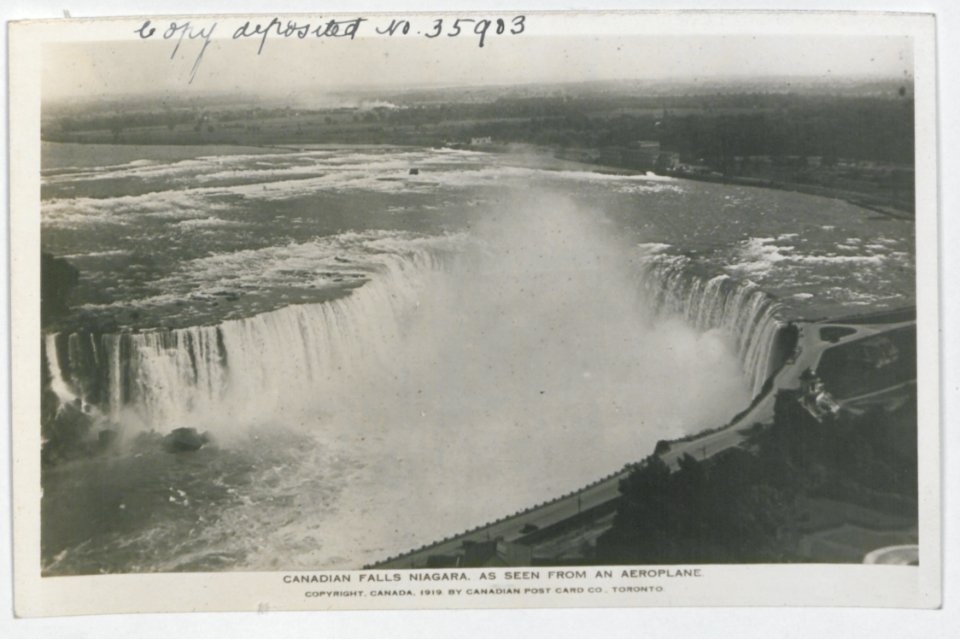 Niagara Falls from the Air (HS85-10-35903) original