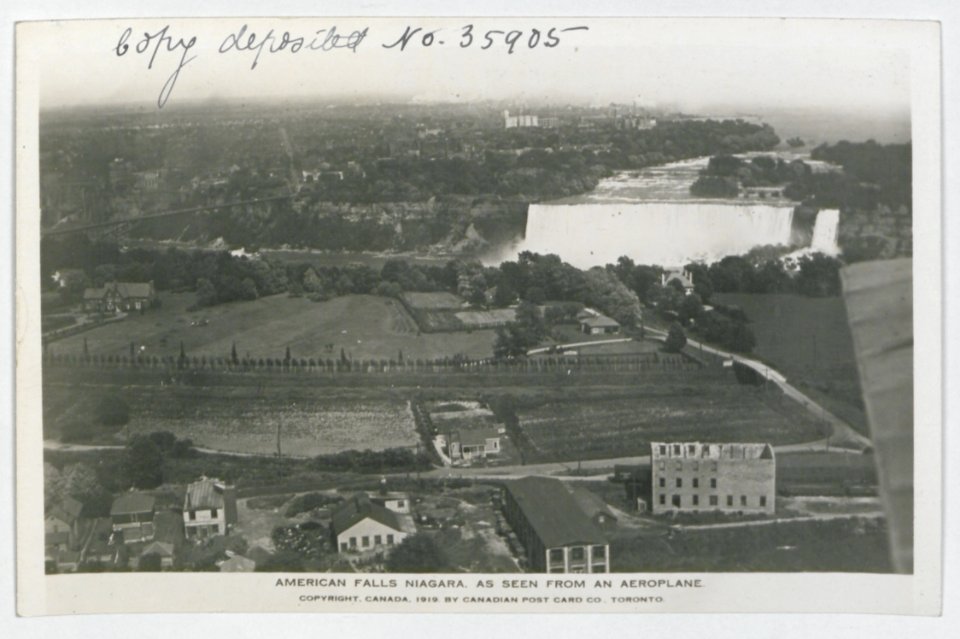 Niagara Falls from the Air (HS85-10-35905) original