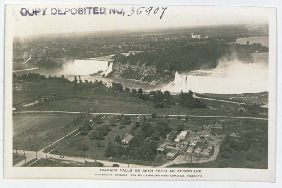Niagara Falls from the Air (HS85-10-35907) original