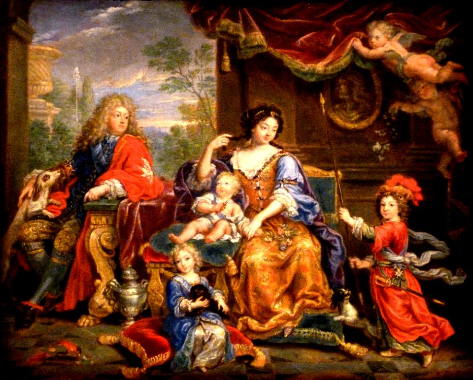 Mignard La famille du Grand Dauphin