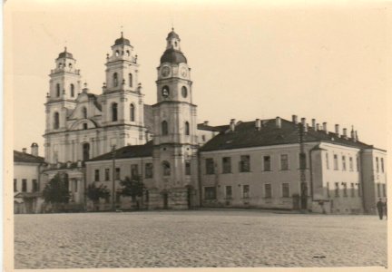 Miensk, Vysoki Rynak, Jezuicki-Katedra. Менск, Высокі Рынак, Езуіцкі-Катэдра (1941-43) (2)