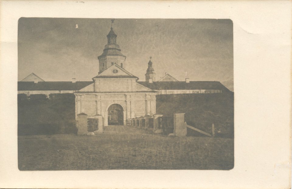 Niaśviž, Radzivił, Brama. Нясьвіж, Радзівіл, Брама (1900)