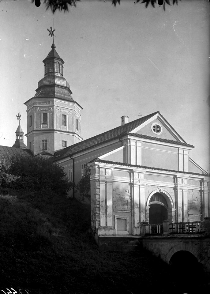 Niaśviž, Radzivił, Brama. Нясьвіж, Радзівіл, Брама (A. Visłocki, 1923) (2)