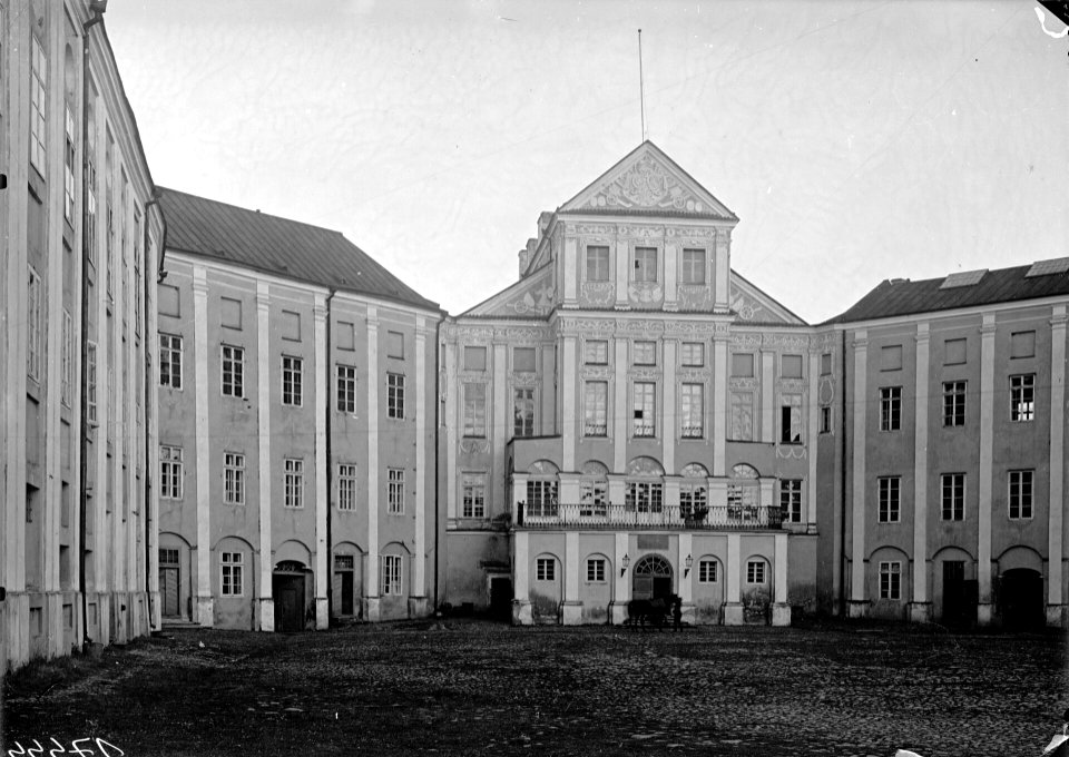 Niaśviž, Radzivił, Dvor. Нясьвіж, Радзівіл, Двор (A. Visłocki, 1923)