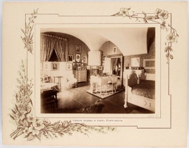 Niaśviž, Radzivił, Kabinet kniahini. Нясьвіж, Радзівіл, Кабінэт княгіні (T. Boretti, 1894)