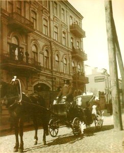 Miensk, Zacharaŭskaja-Daminikanskaja. Менск, Захараўская-Дамініканская (I. Sierbaŭ, 6.05.1911)