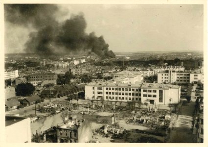 Miensk, Zacharaŭskaja-Vasiljeŭski. Менск, Захараўская-Васільеўскі (1941)