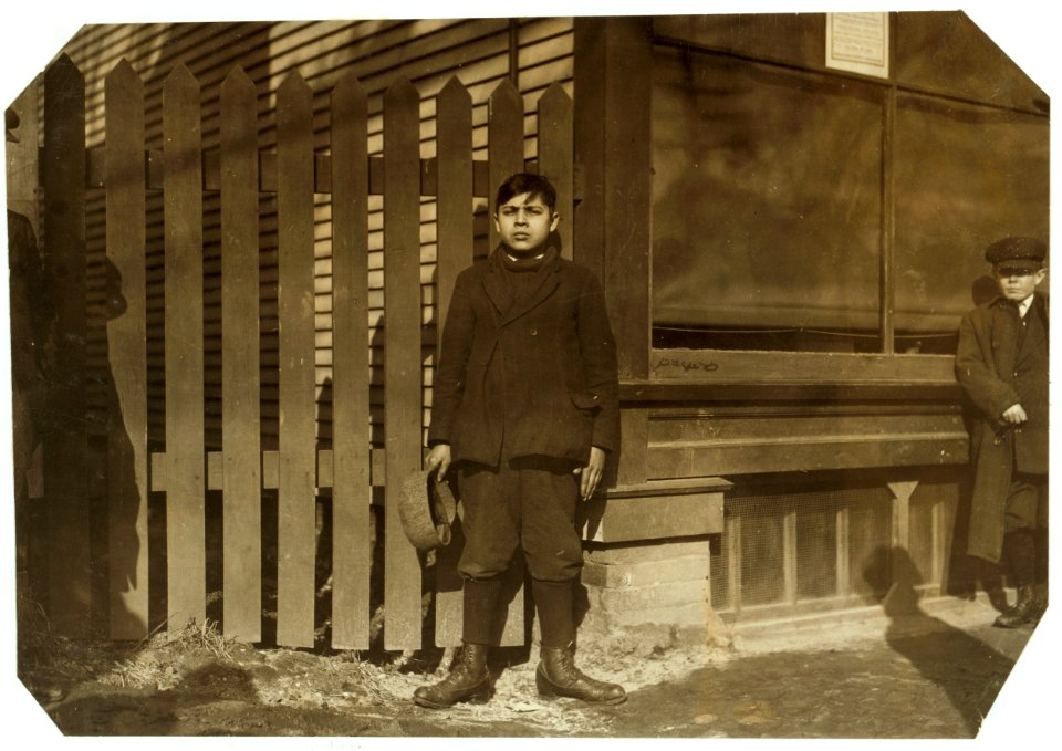 Mike Juriewier, 28 East St. Been working as Creel boy in -8 mill, Ludlow, one year. Very illiterate, wrote his name with great difficulty and poorly. LOC nclc.02443