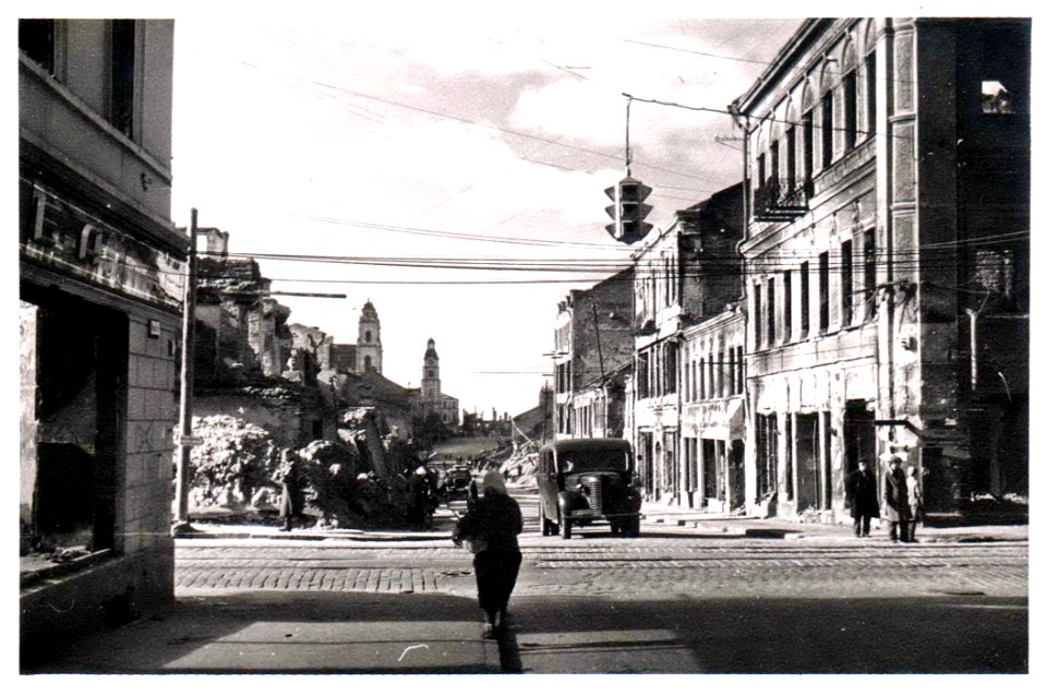 Miensk, Franciškanskaja-Zacharaŭskaja. Менск, Францішканская-Захараўская (1941-43) (2)