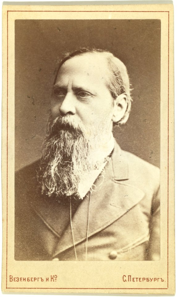 Mikhail Evgrafovich Saltykov-Shchedrin, head-and-shoulders portrait, facing left LCCN99615562