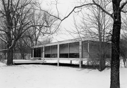 Mies van der Rohe photo Farnsworth House Plano USA 2
