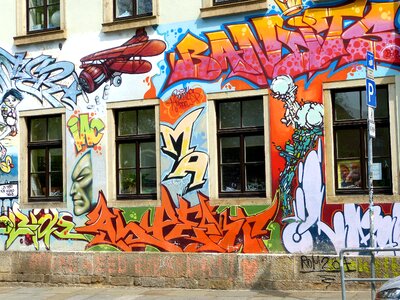 Art hauswand street art