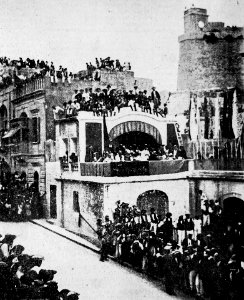 Mikiel Farrugia, Horse races of Santa Maria in Victoria on 15 August 1928