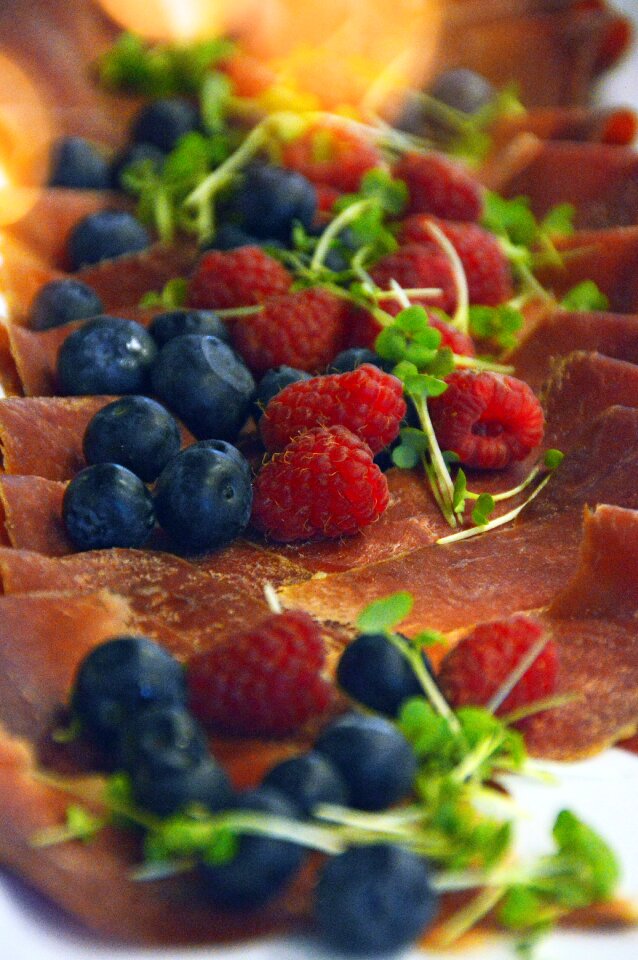 Dessert gourmet snack